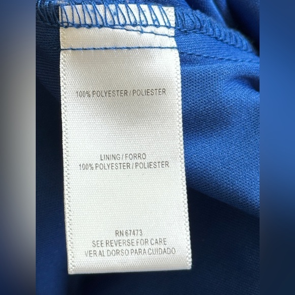 Madison Tara mini dress in blue plus size 22 women’s - smocked top, tiered - Picture 6 of 7